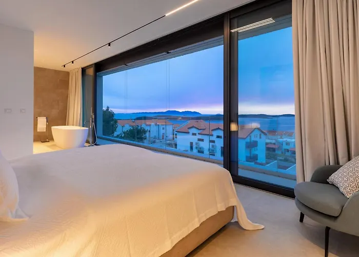 빌라 Infinity With Infinity Pool, Sea View 흐바르