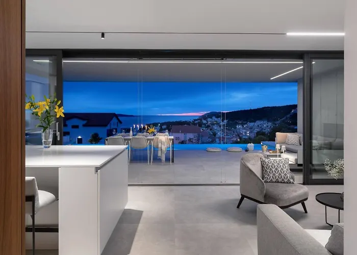 빌라 Infinity With Infinity Pool, Sea View *